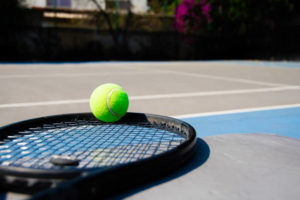 construction court de tennis à Mougins